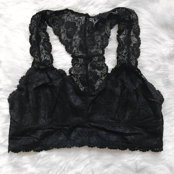 Stevie Racerback Lace Bralette - Gray - Picture 6 of 6
